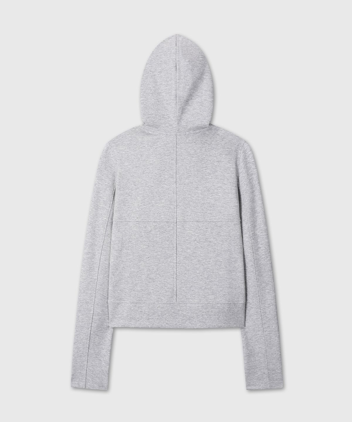 다이브인 우먼(DIVEIN WOMEN) [설라노 X DIVEIN WOMEN] REGULAR HOOD ZIP-UP (MELANGE GRAY)
