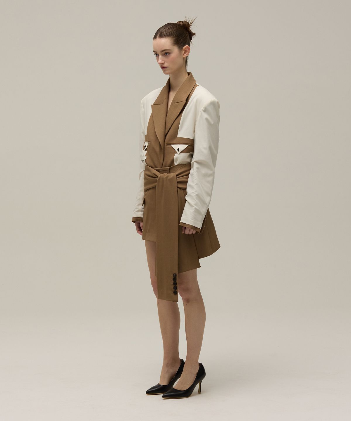 므아므(MMAM) Layered cover-up skirt