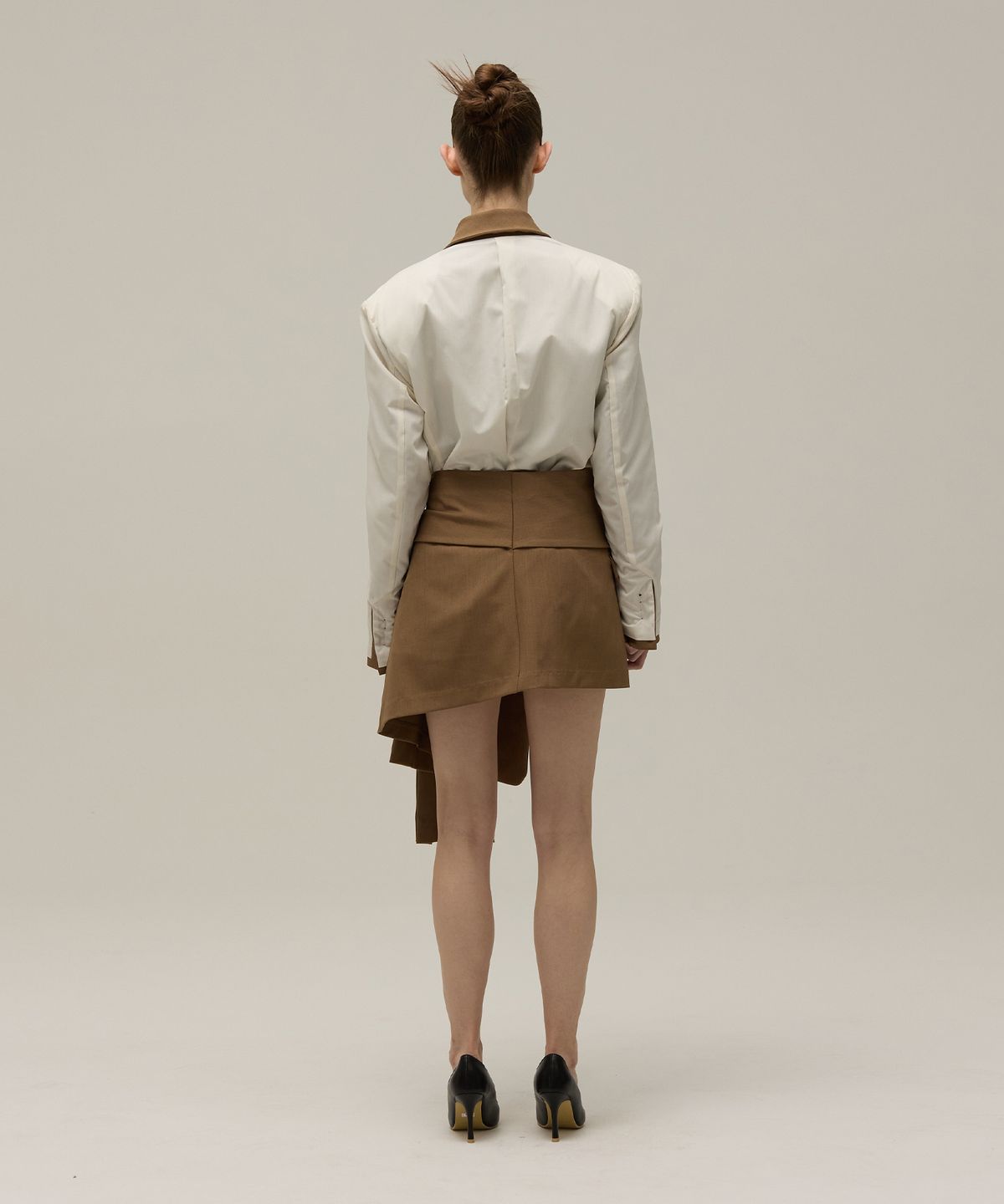 므아므(MMAM) Layered cover-up skirt