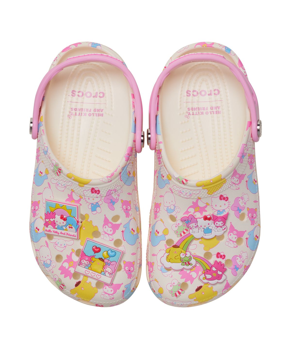 크록스(CROCS) 헬로키티 앤 프렌즈 파스텔 클래식 클로그 - 멀티 / 212684-90H