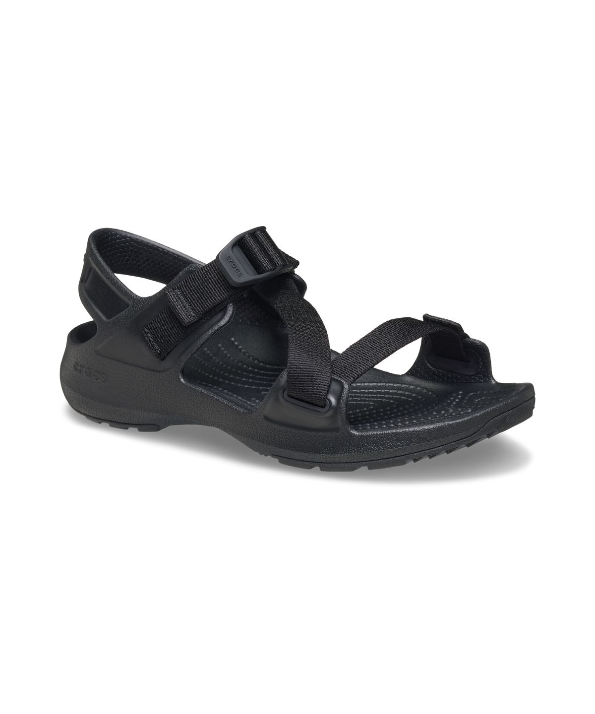 크록스(CROCS) 퀵 트레일 샌들 - 블랙/블랙 / 212711-060