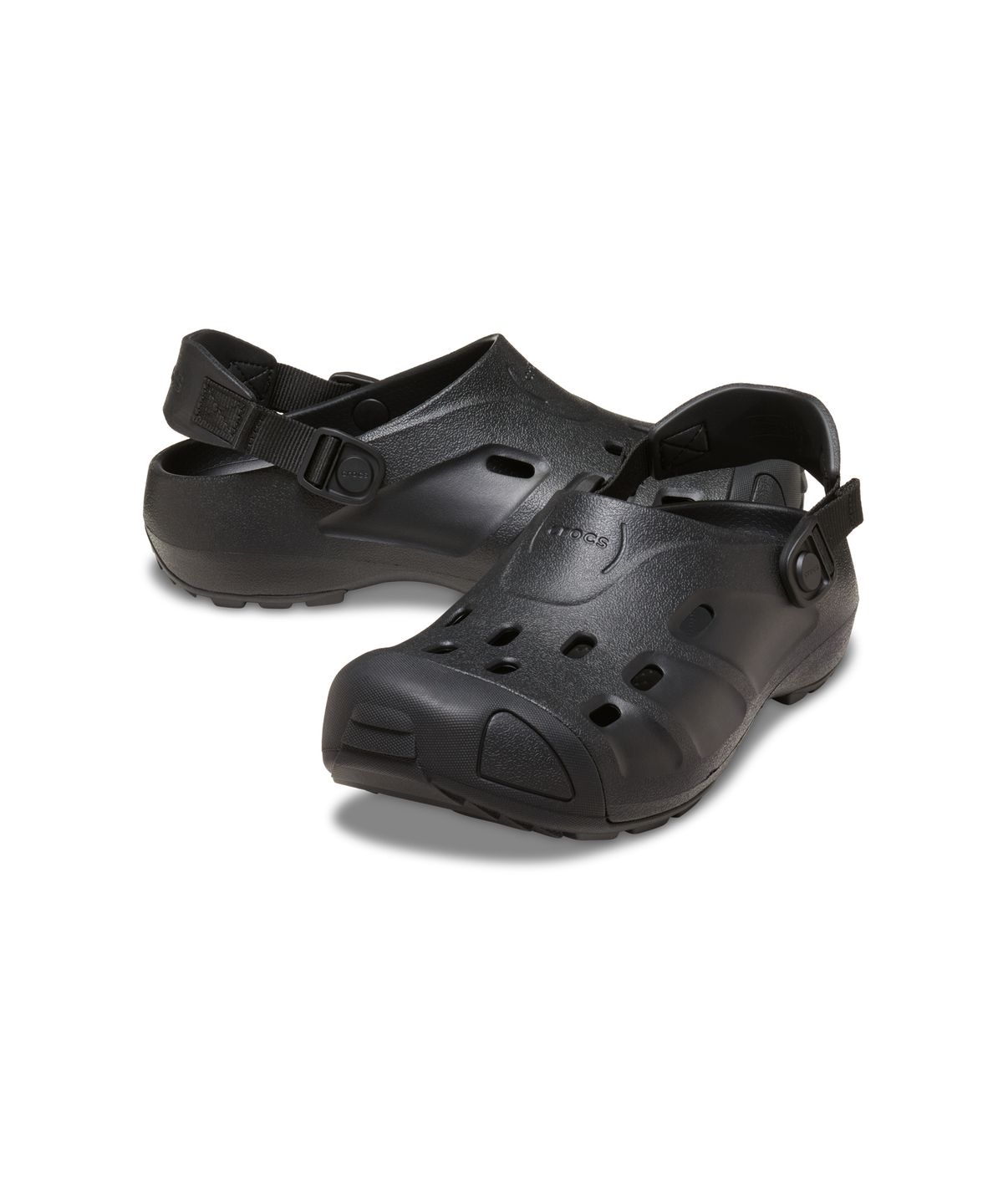 크록스(CROCS) 퀵 트레일 클로그 - 블랙 / 212809-001