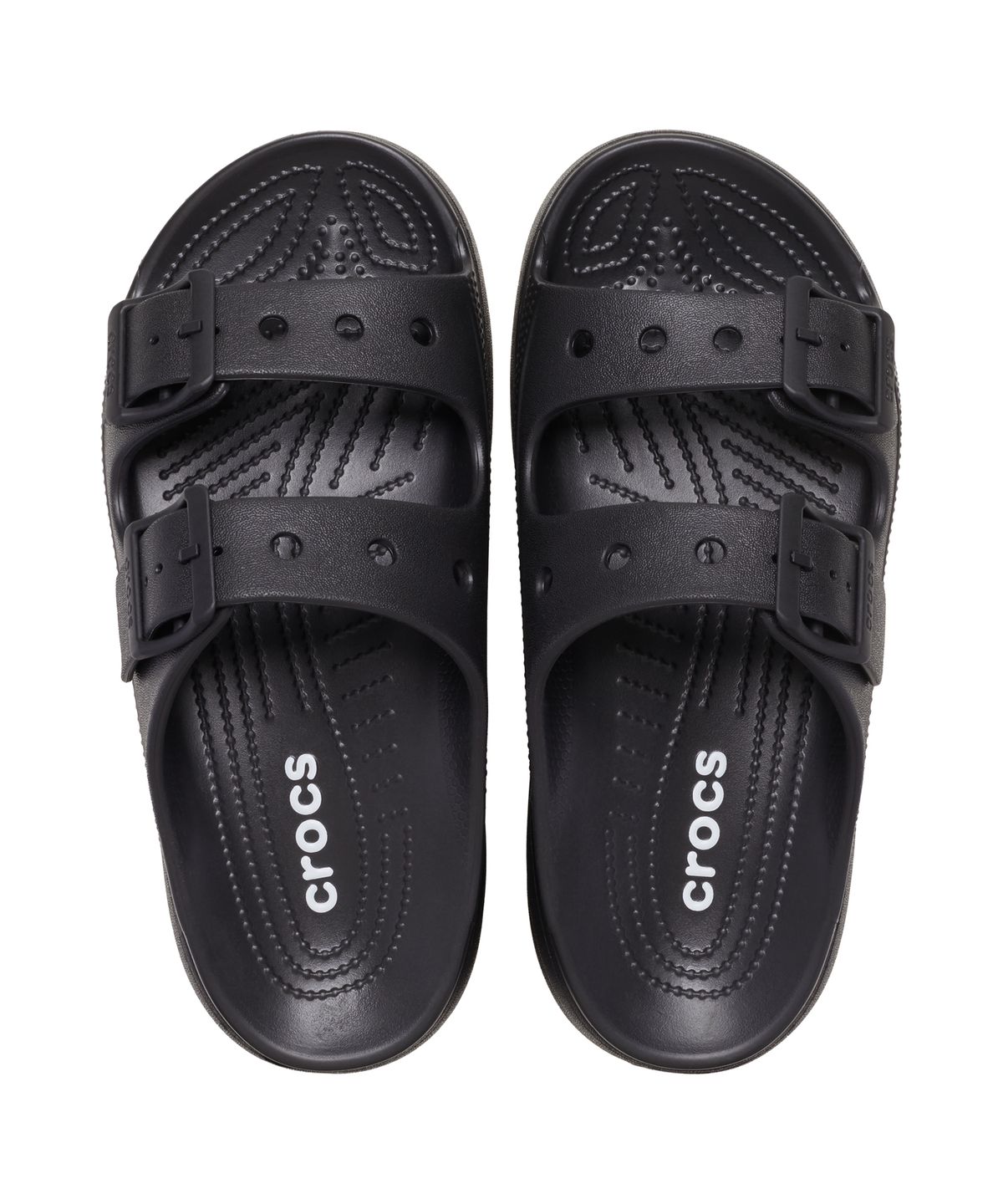 크록스(CROCS) 새터데이 플랫폼 샌들 우먼 - 블랙 / 212880-001