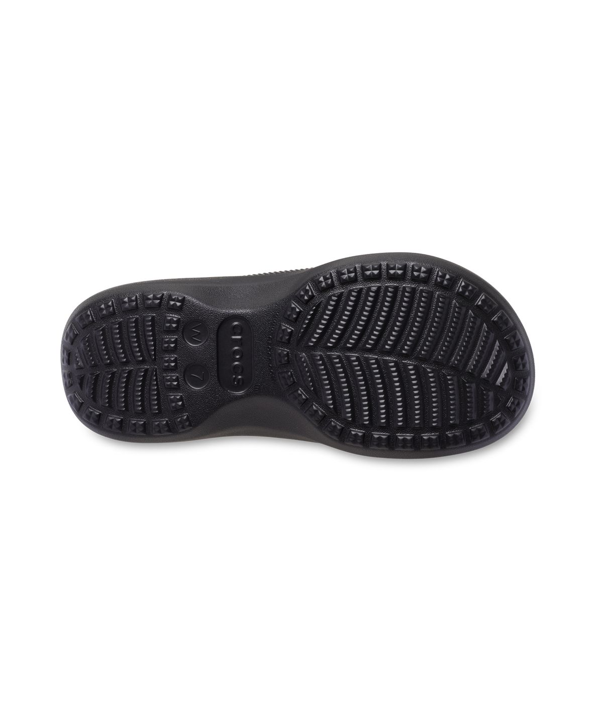 크록스(CROCS) 새터데이 플랫폼 샌들 우먼 - 블랙 / 212880-001