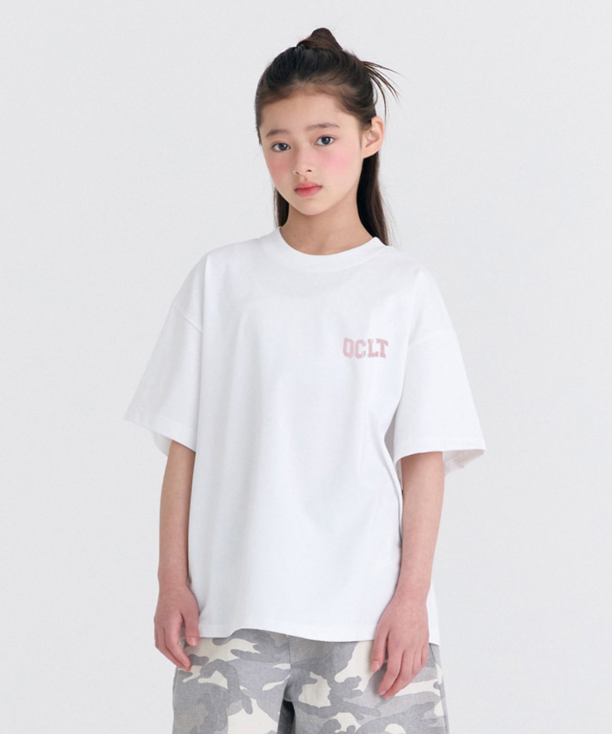 오실롯 주니어(OCELOT JUNIOR) G11 쉐도우 반팔 (핑크)