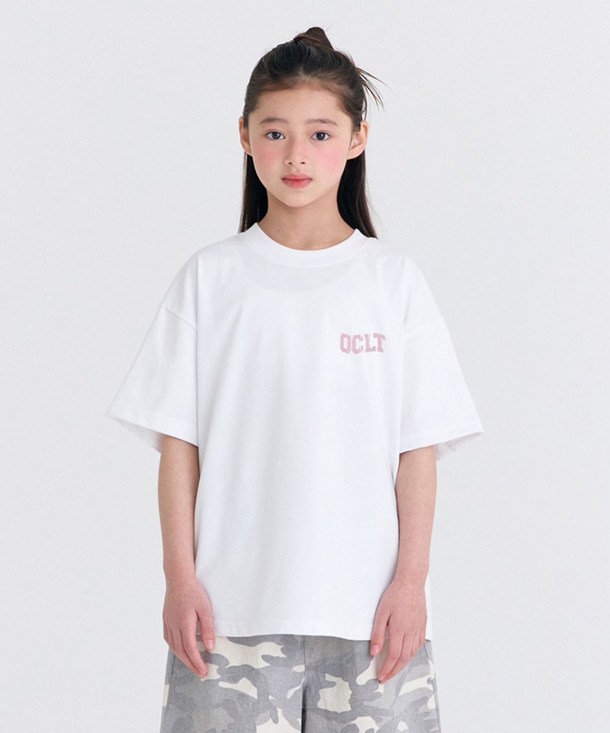 오실롯 주니어(OCELOT JUNIOR) G11 쉐도우 반팔 (핑크)