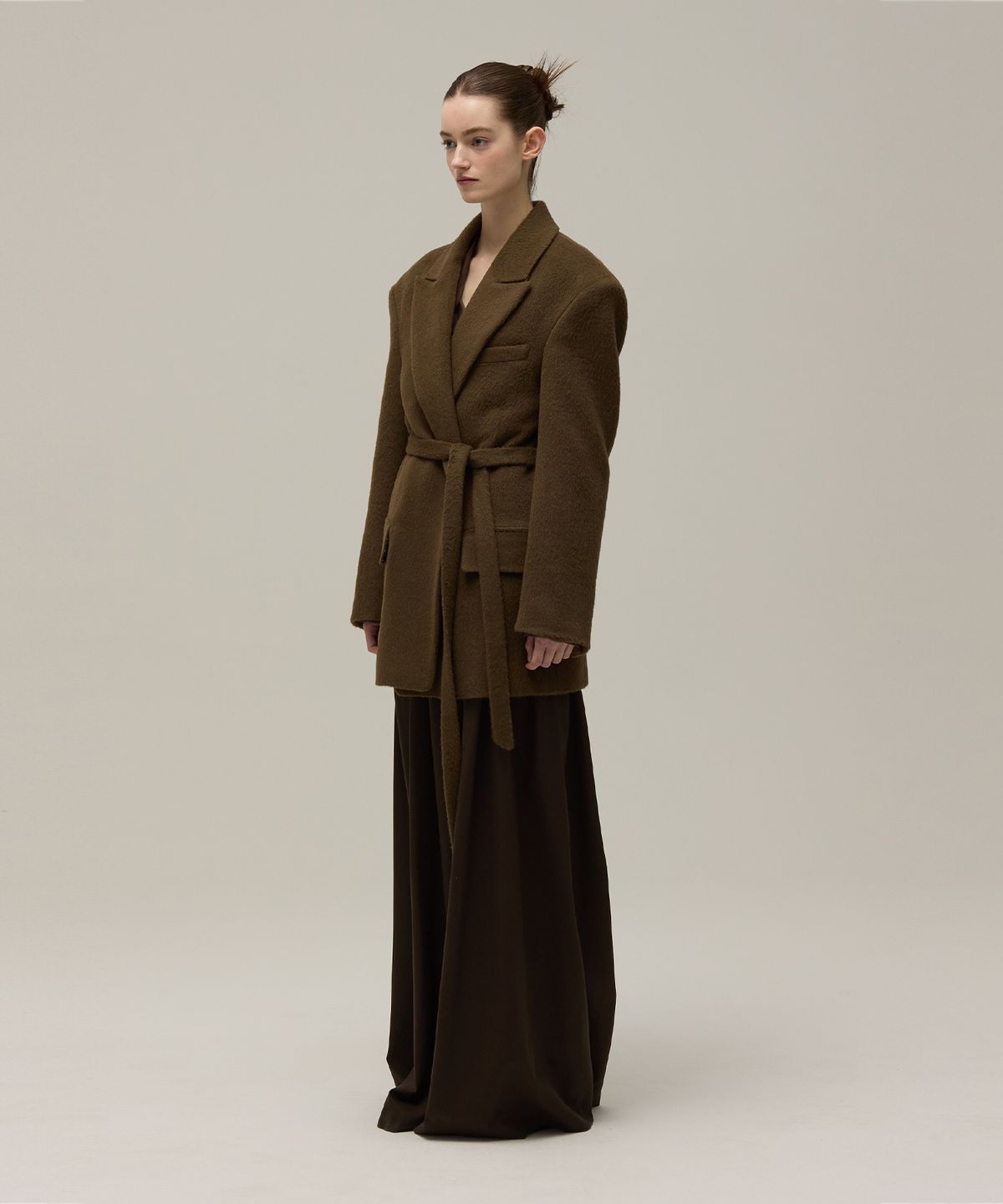 므아므(MMAM) Wool minimal jacket