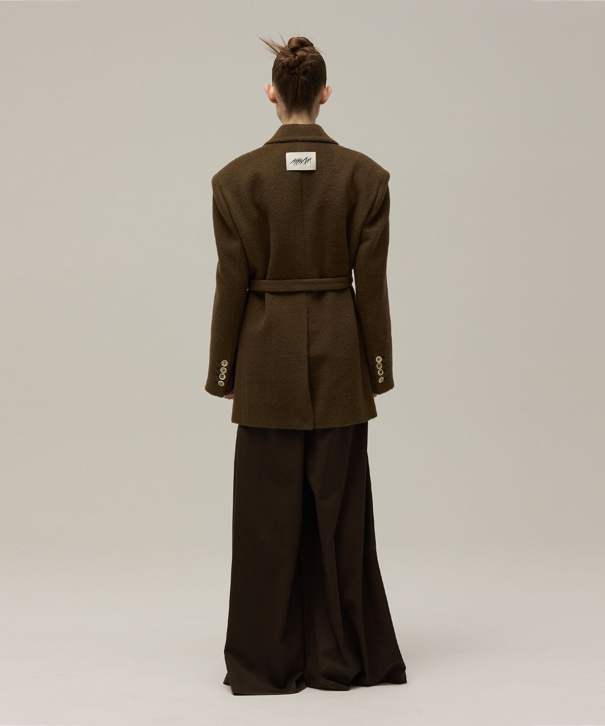 므아므(MMAM) Wool minimal jacket