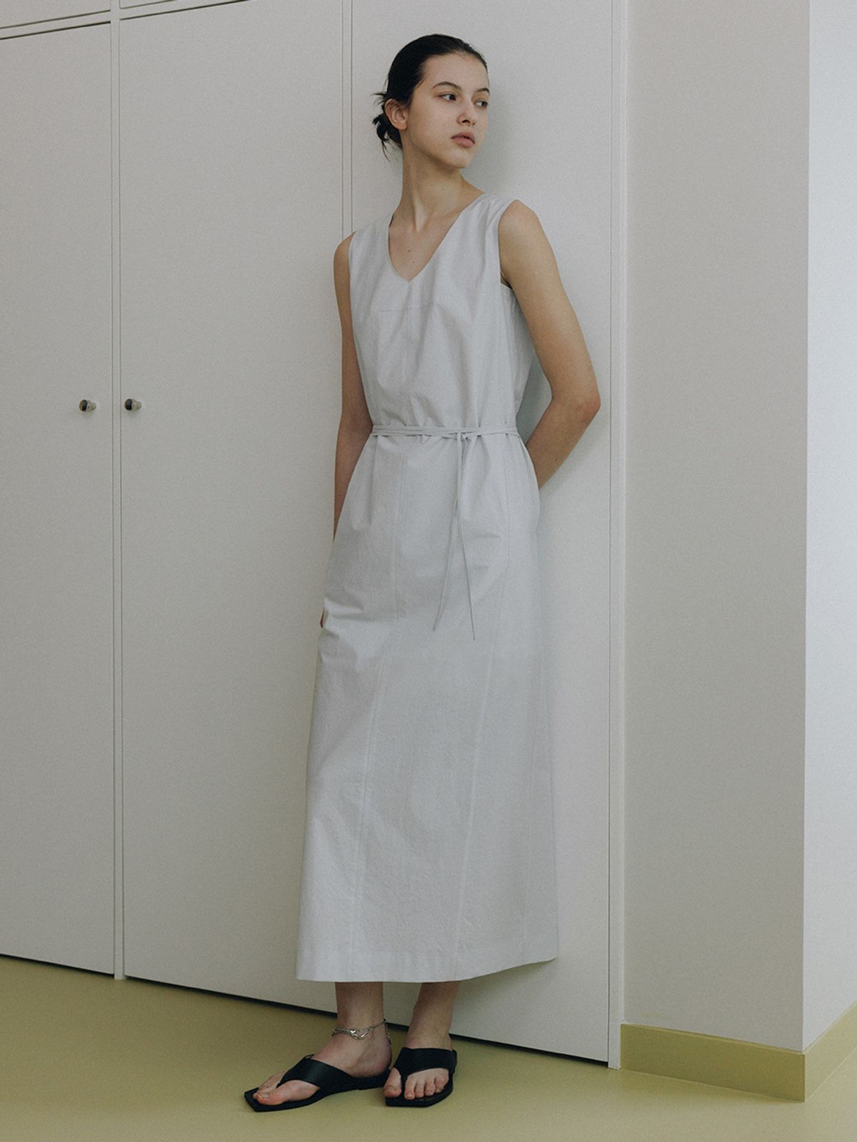 루에브르(LOEUVRE) String Point H-Line Long Dress SW6MO720-31