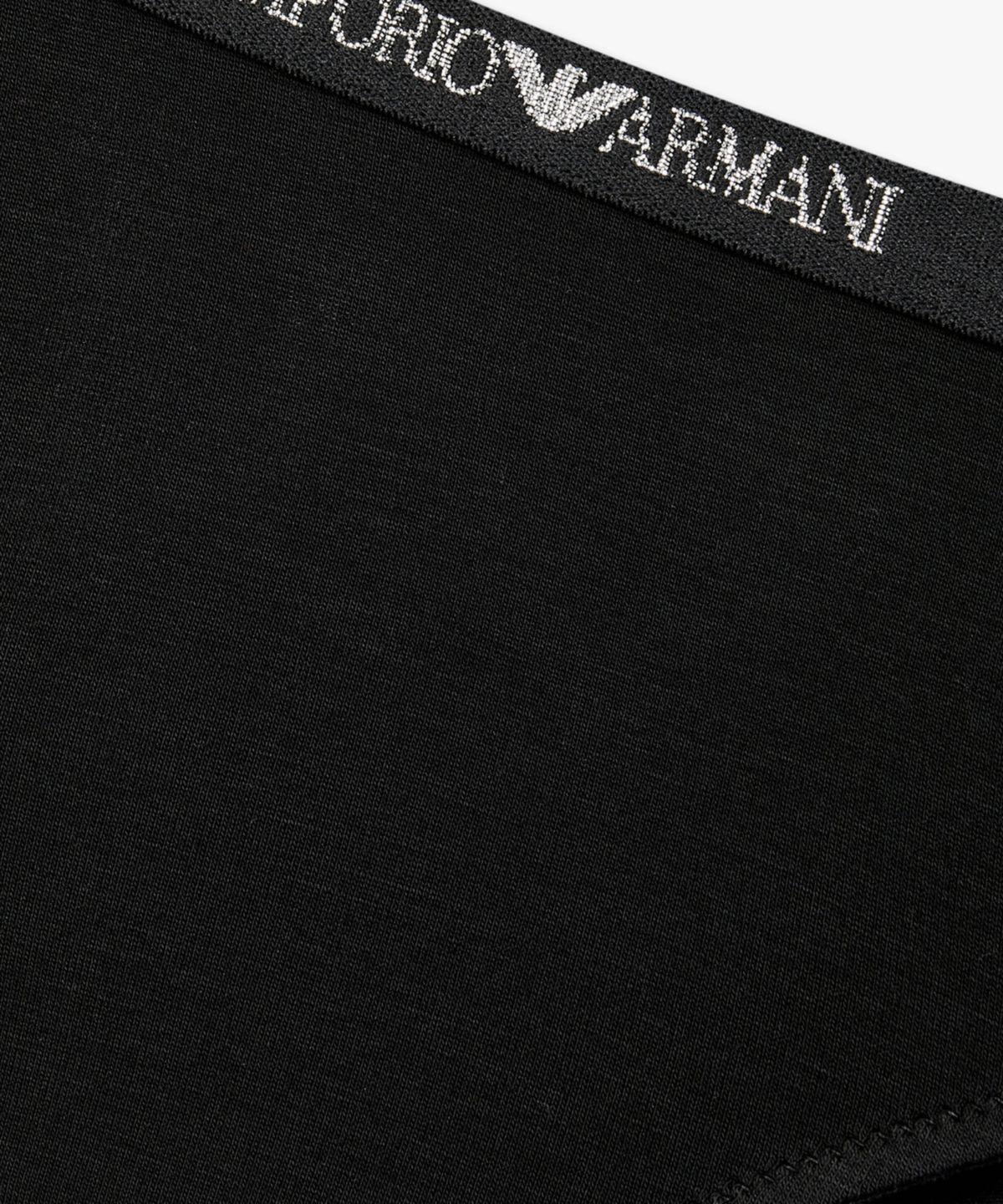 엠포리오 아르마니 언더웨어(EMPORIO ARMANI UNDERWEAR) 여성 메탈릭 로고 밴딩 브리프_다크 오렌지 0826111518