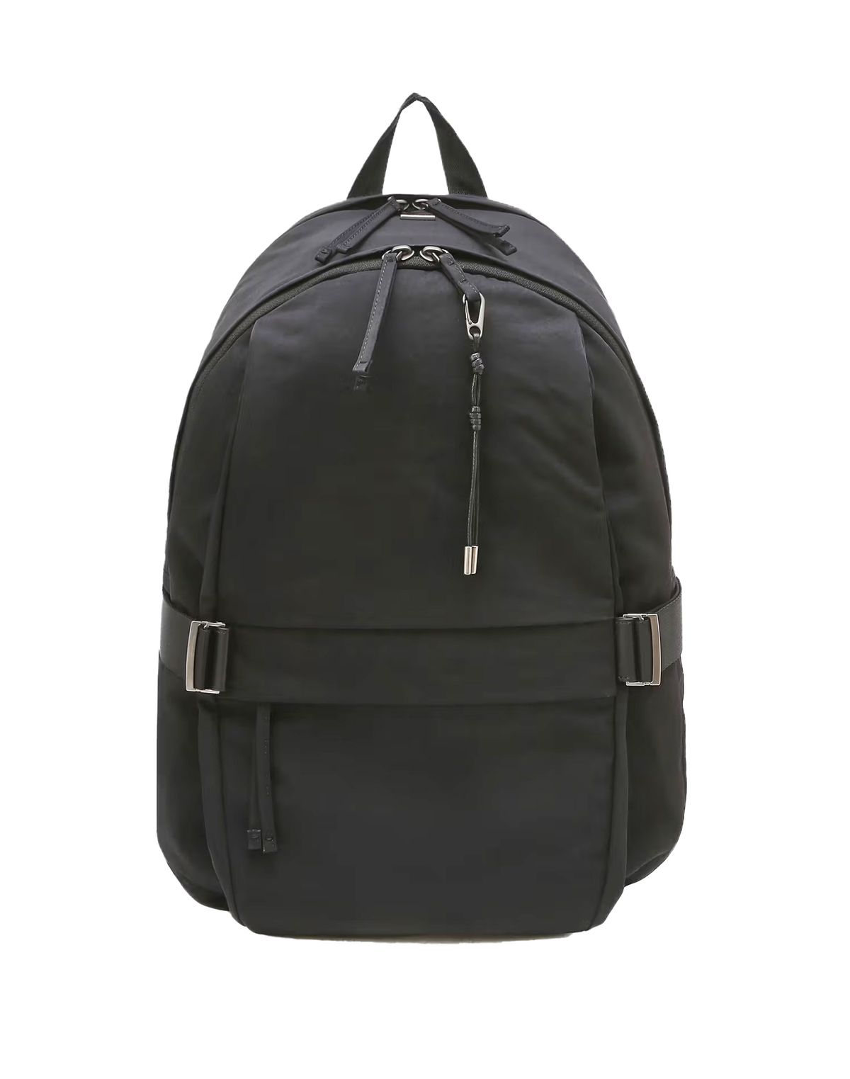 질스튜어트 맨 액세서리(JILLSTUART MEN ACC) [FLUI][플루이]탈부착 참장식 나일론 블랙 백팩 JUBA6F101BK