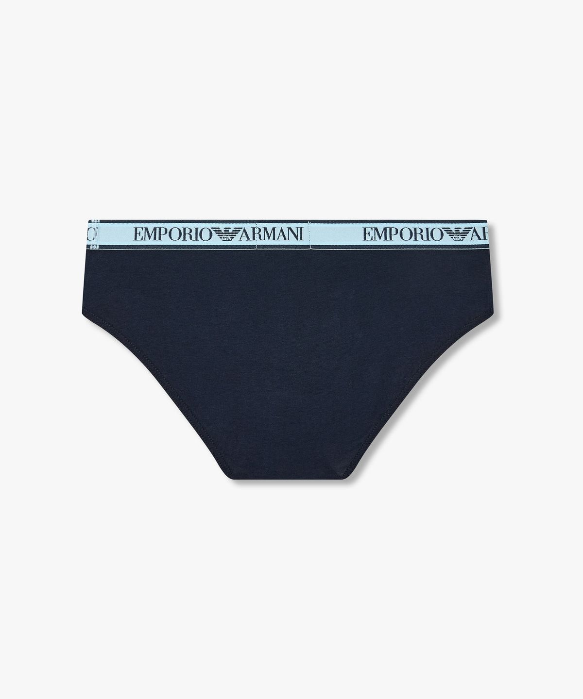 엠포리오 아르마니 언더웨어(EMPORIO ARMANI UNDERWEAR) 남성 라인 트림 배색 로고 프리프_네이비 08M6111319