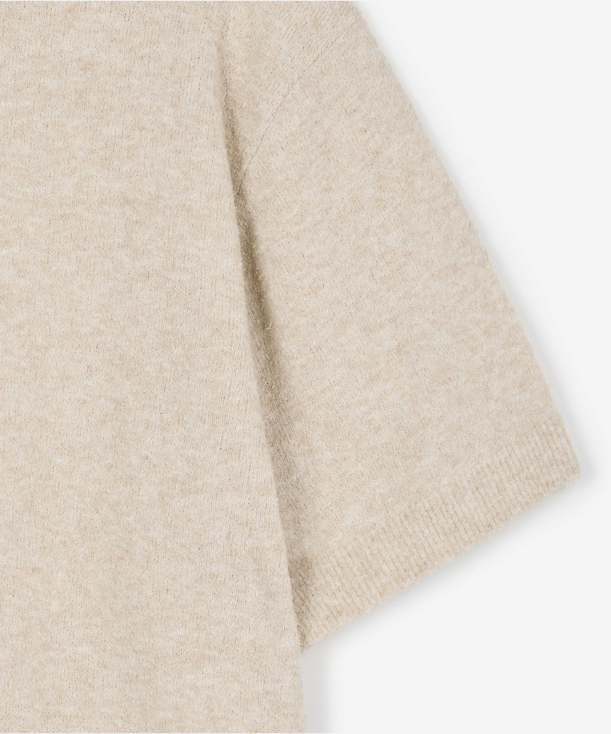 티엔지티(TNGT) Terry Crewneck Knit (Melange Beige) TNSW6E203I2
