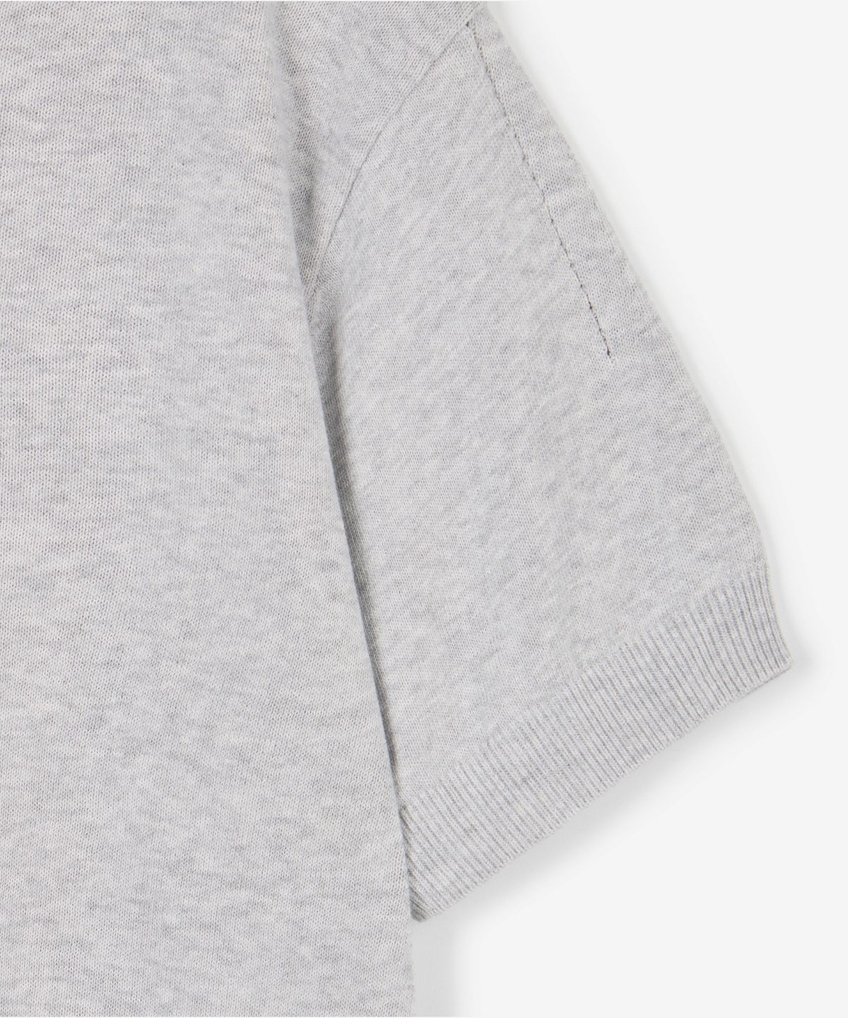 티엔지티(TNGT) V-Neck Knit (Melange Grey) TNSW6E207G2
