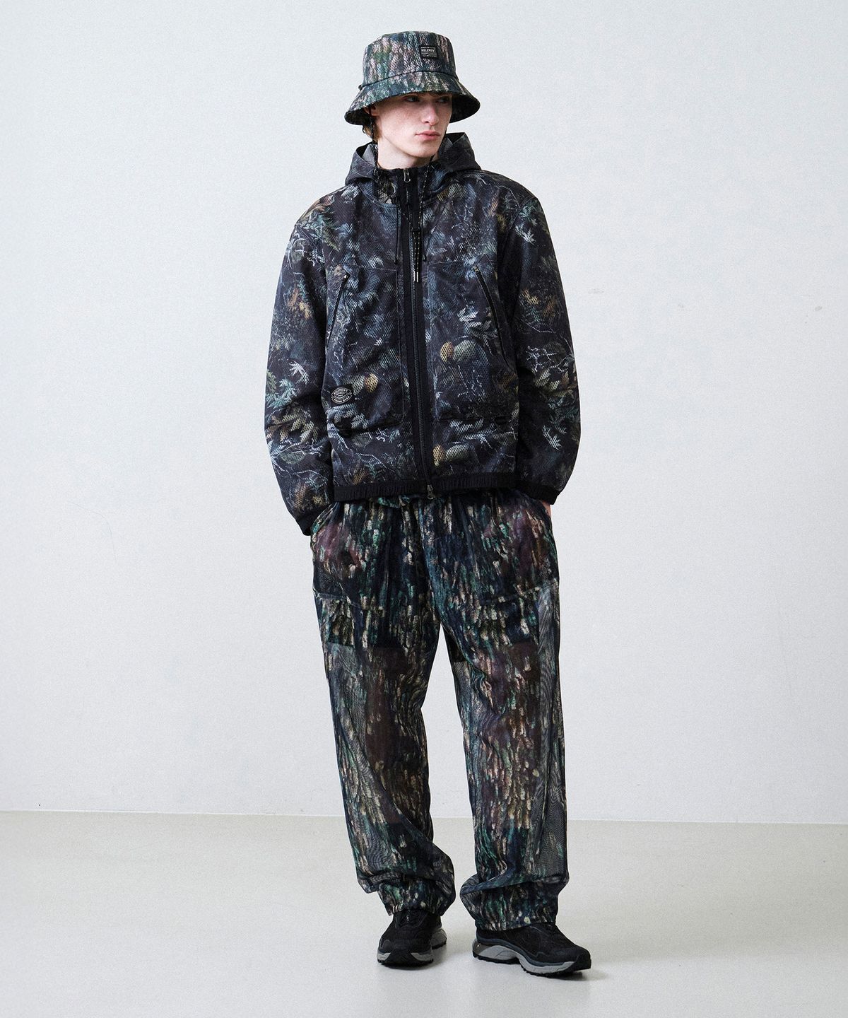 힐리먼트(HELEMENT) 모스 쉴드 메쉬 자켓 (LEAF CAMO)
