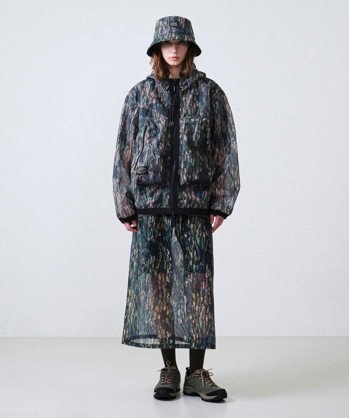 힐리먼트(HELEMENT) 모스 쉴드 메쉬 자켓 (WOOD CAMO)