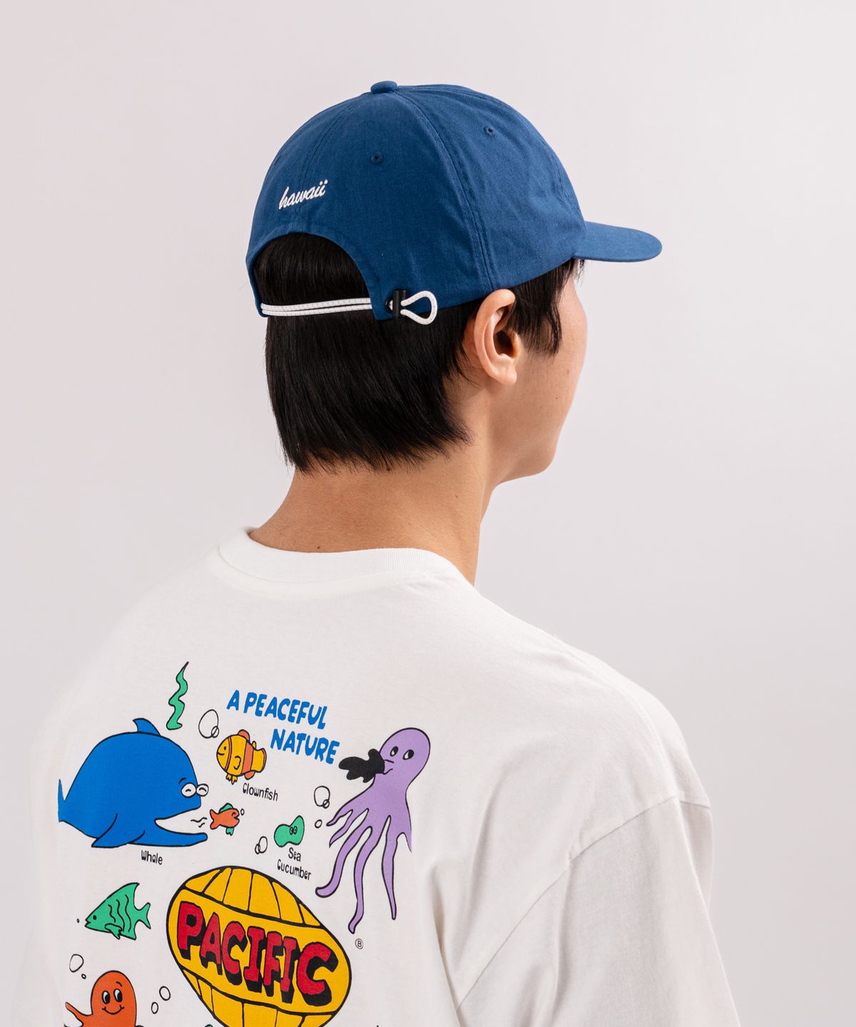 빅웨이브 컬렉티브(BIGWAVE COLLECTIVE) 웨이브 딜러버리 서비스 워싱 볼캡 (워시드 블루)