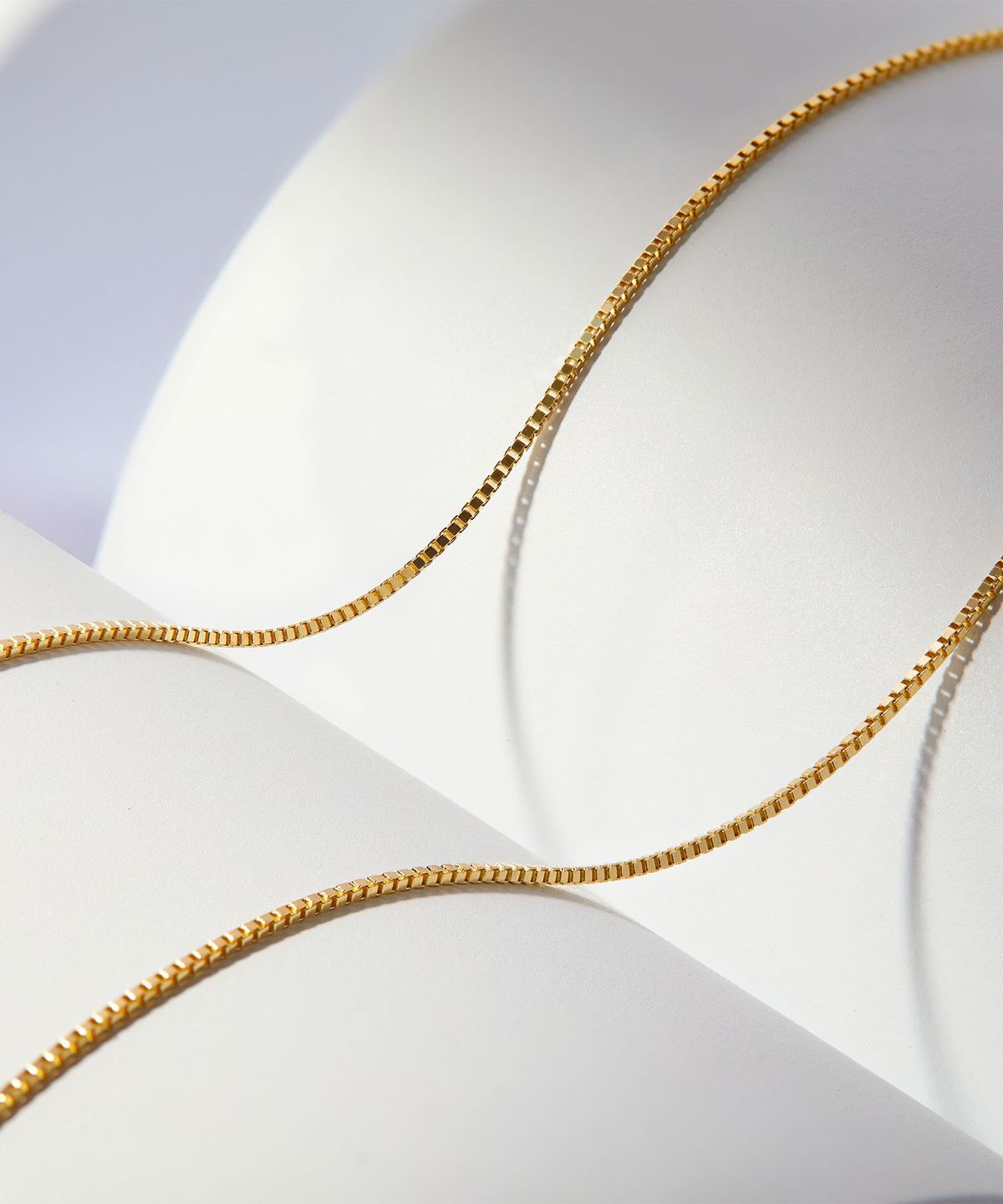 엘렌쥬얼리(HELENE JEWELRY) 14K 18K 타이니 박스 체인 금 목걸이