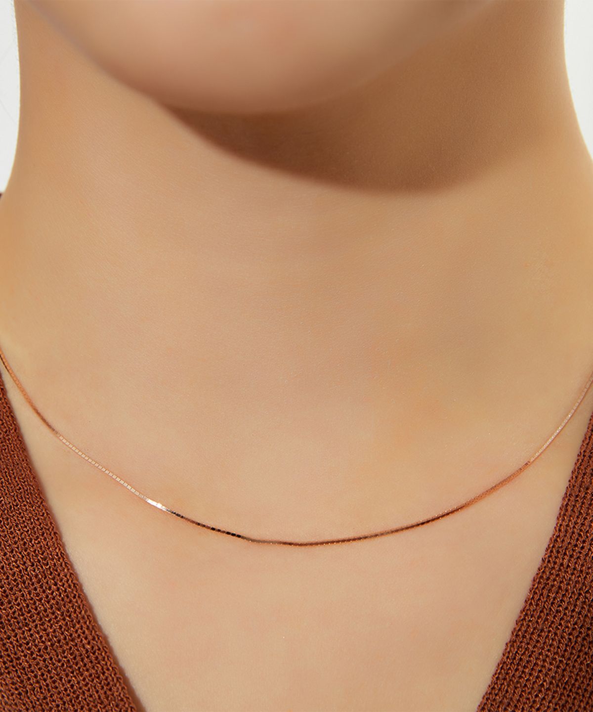엘렌쥬얼리(HELENE JEWELRY) 14K 18K 민박스 체인 금 목걸이