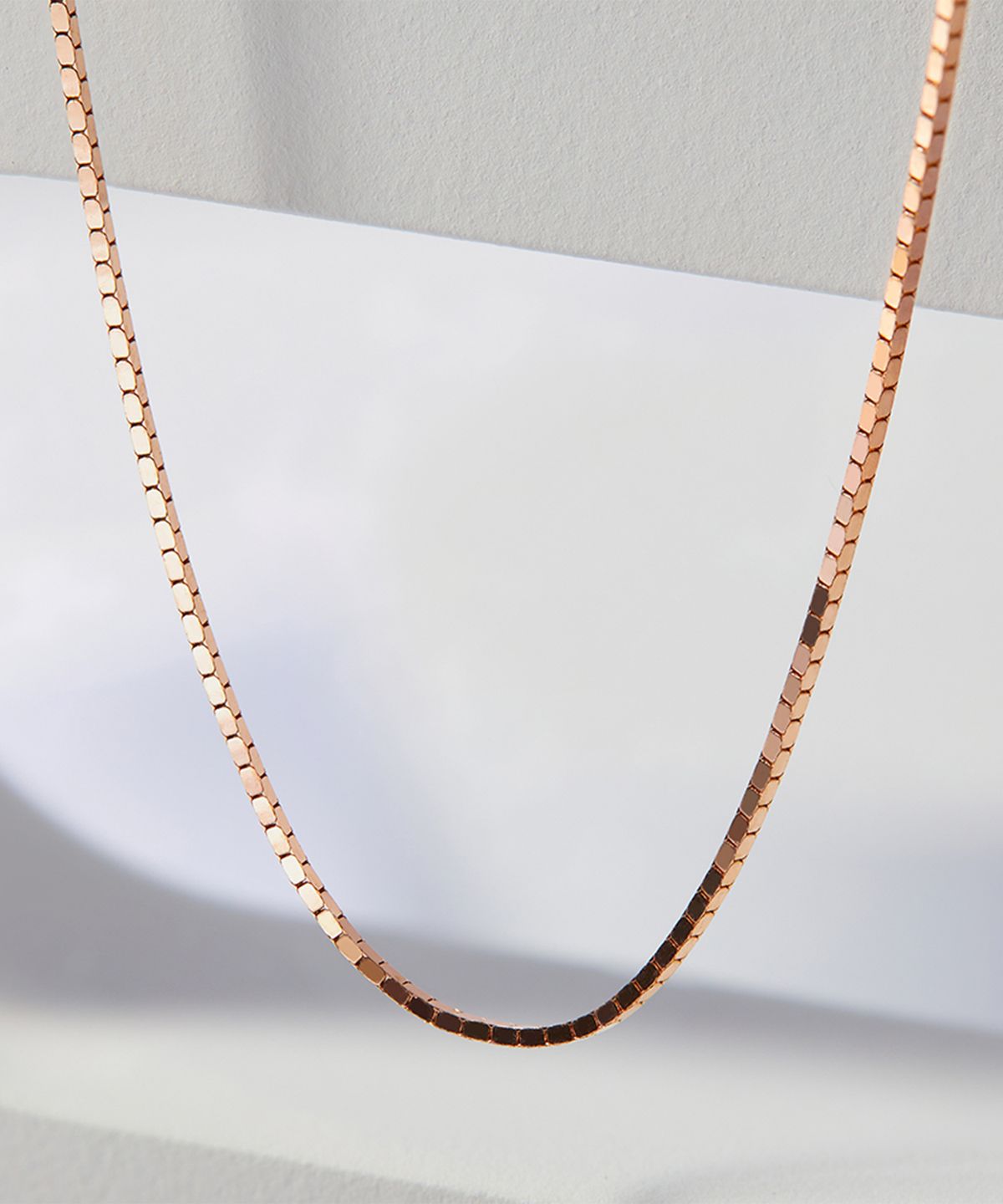엘렌쥬얼리(HELENE JEWELRY) 14K 18K 민박스 체인 금 목걸이