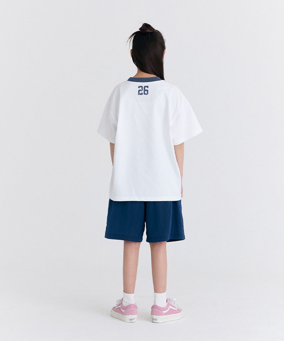 오실롯 주니어(OCELOT JUNIOR) [SET] G8G33 프레임 스퀘어나일론 셋업 (네이비)