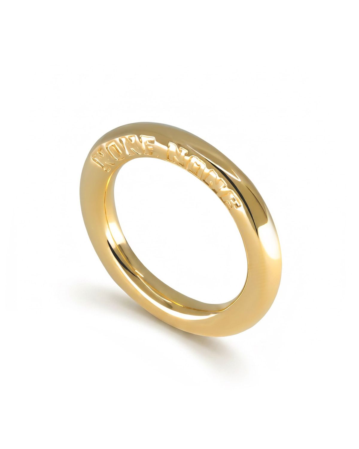 논논(NONENON) CIRCLE RING [GOLD]