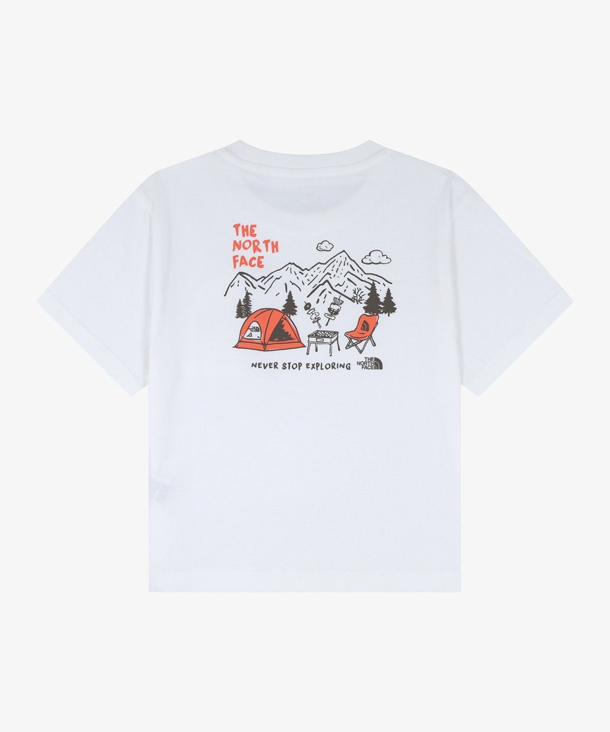 노스페이스 키즈(THE NORTH FACE KIDS) 키즈 하이크 카프리 크루 세트 NT7US14S_IVO