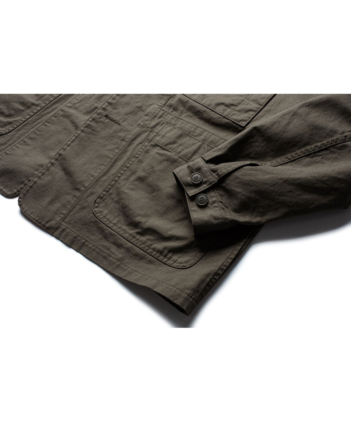 더 레스큐(THE RESQ) SEOKIA WORK JACKET [OLIVE BROWN]