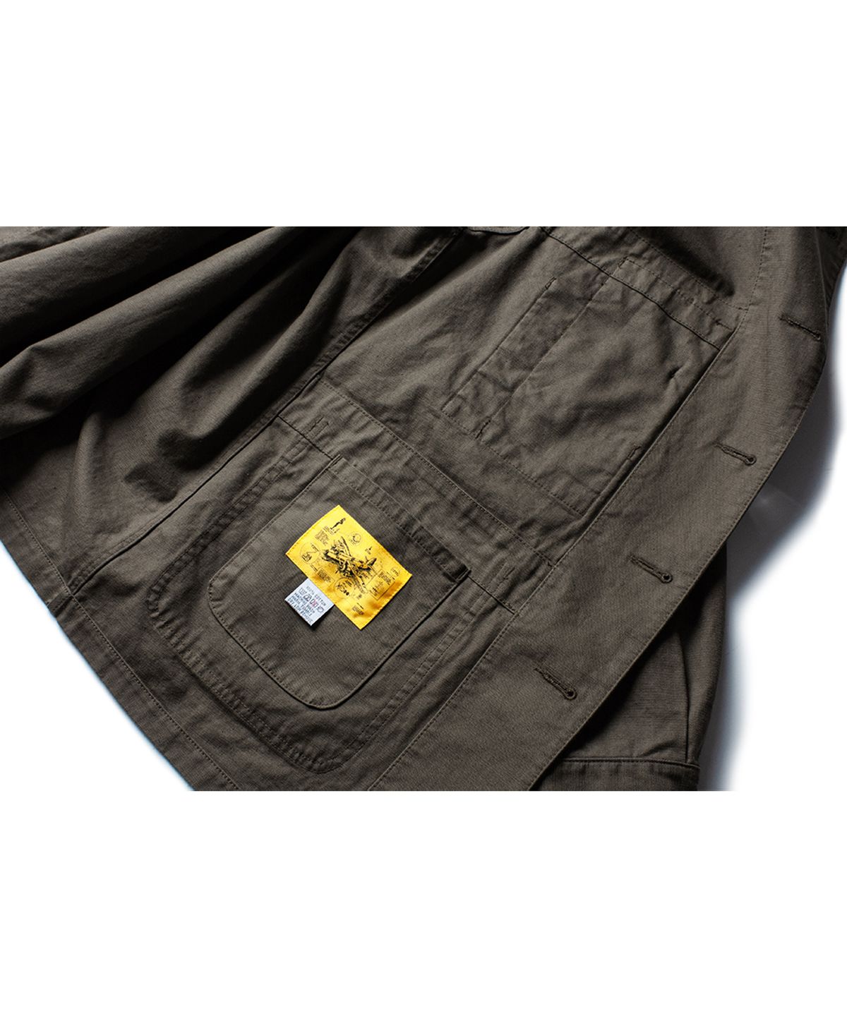 더 레스큐(THE RESQ) SEOKIA WORK JACKET [OLIVE BROWN]