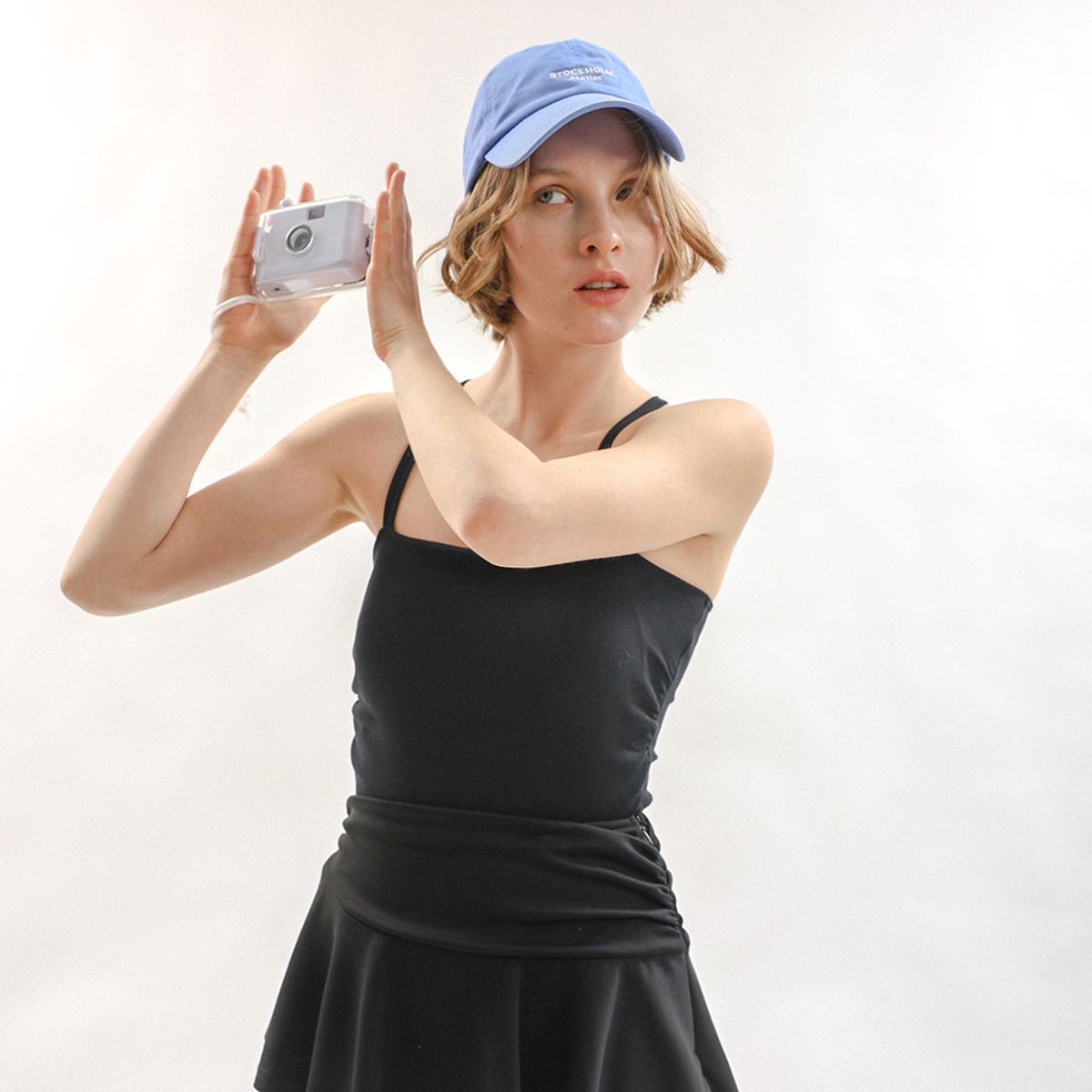 멜라니조이(MELANIE JOY) MJ_Basic square tank top_3color