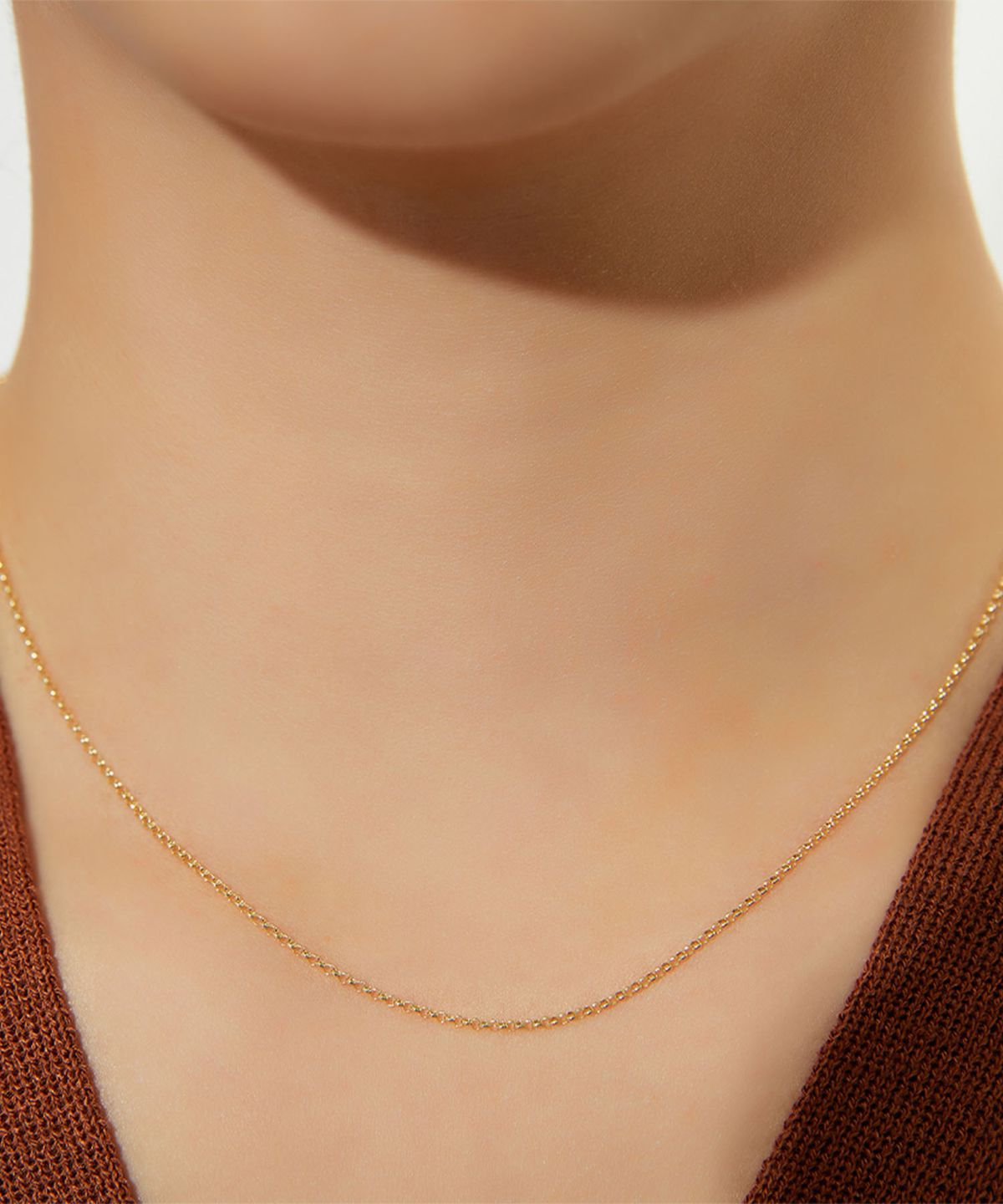 엘렌쥬얼리(HELENE JEWELRY) 14K 18K 타이니 오링 체인 금 목걸이