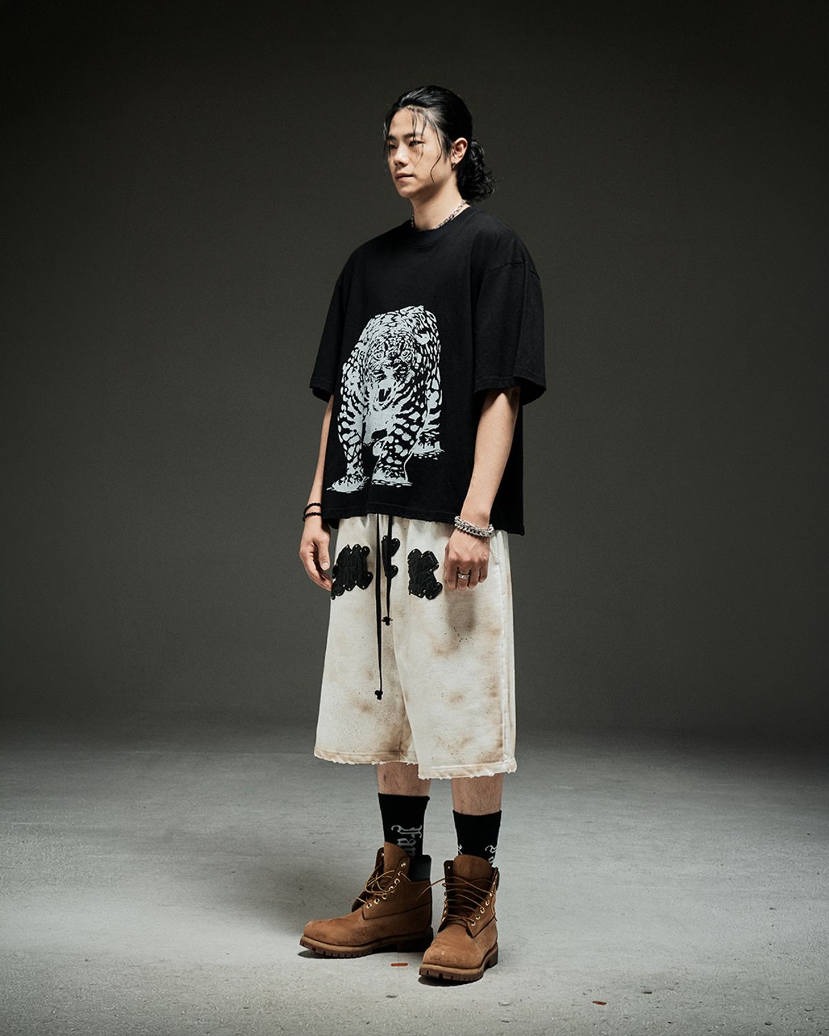 뭉(MWOONG) Jaguar tee BK