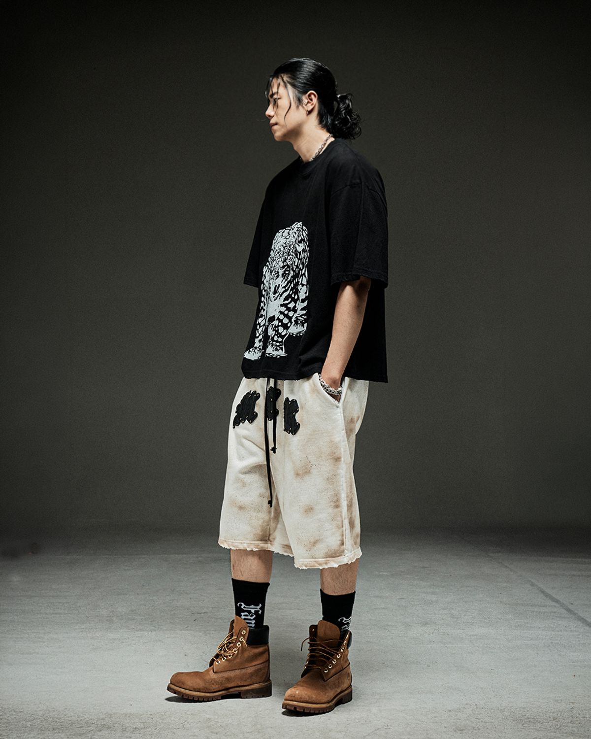 뭉(MWOONG) Jaguar tee BK