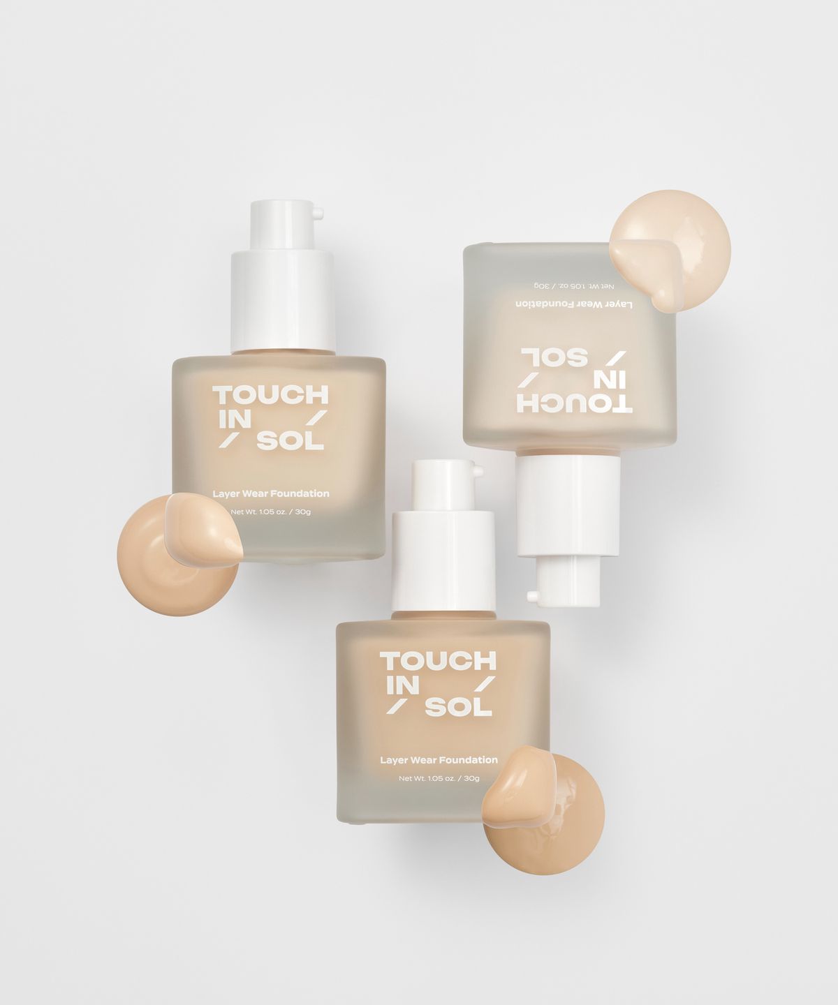 터치인솔(TOUCH IN SOL) 레이어웨어 파운데이션 30g 5colors