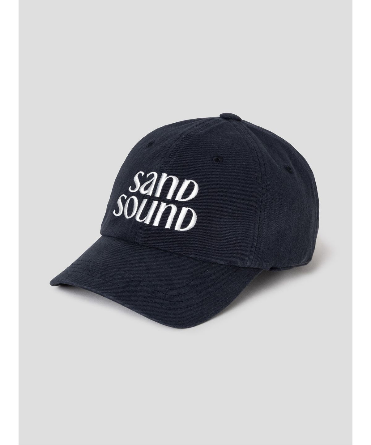 샌드 사운드(SAND SOUND) (UNISEX) 빅로고 볼캡  네이비