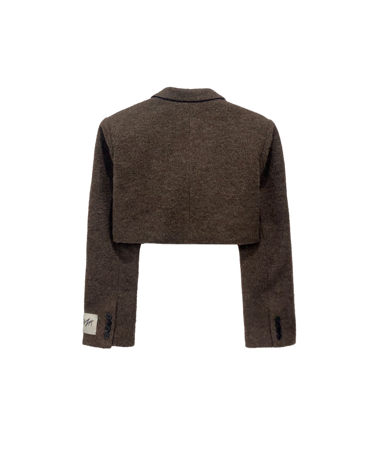 므아므(MMAM) Wool classic cropped blazer