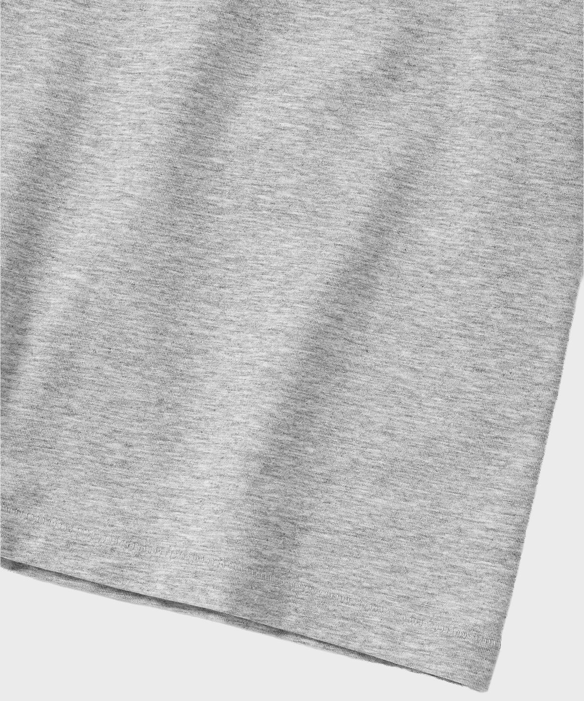넌블랭크(NONBLANK) 크롭 HS 티셔츠_MELANGE GREY