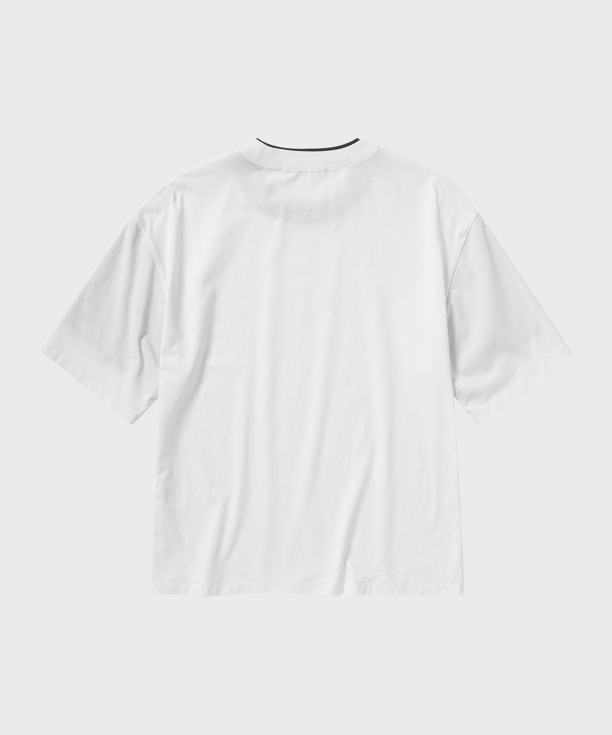 넌블랭크(NONBLANK) 크롭 HS 티셔츠_WHITE