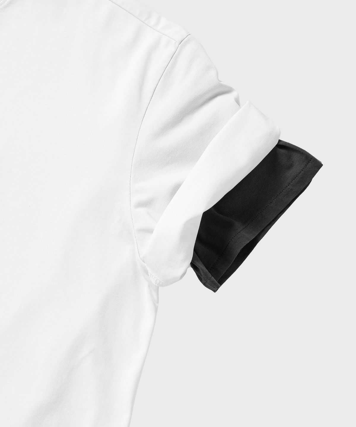 넌블랭크(NONBLANK) 크롭 HS 티셔츠_WHITE