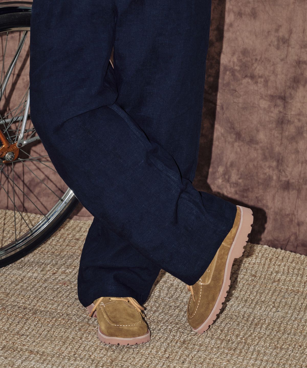 스페리(SPERRY) x킨치 스웨이드 보트슈즈_베이지 [SPRF_0002]