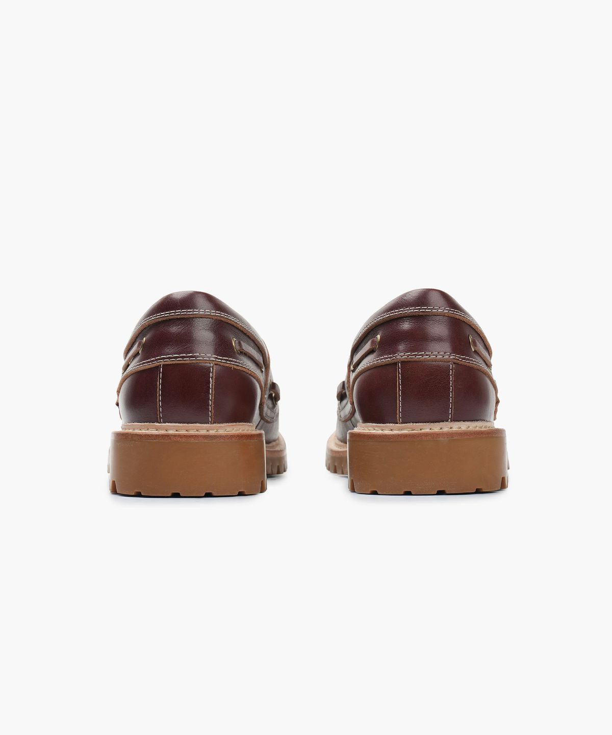 스페리(SPERRY) x킨치 오일레더 러기드 보트슈즈_브라운 [SPRF_0003]