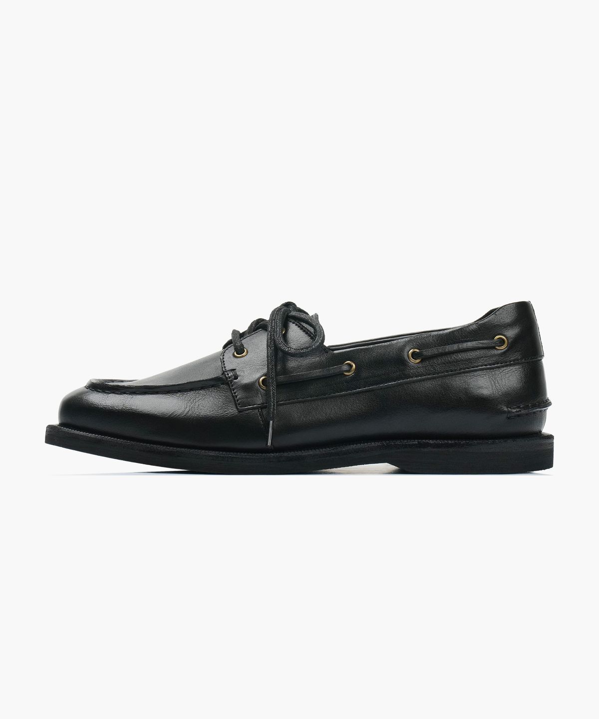 스페리(SPERRY) x킨치 2-EYE 보트슈즈_워싱블랙 [SPRF_0001]