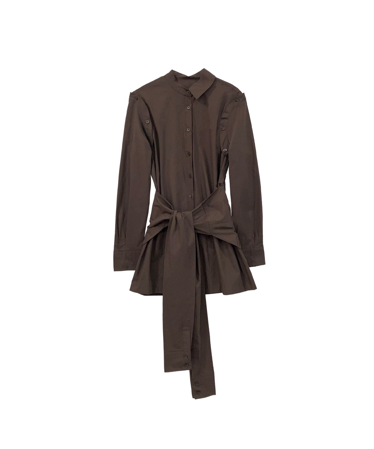 므아므(MMAM) Off-sleeve tied shirt