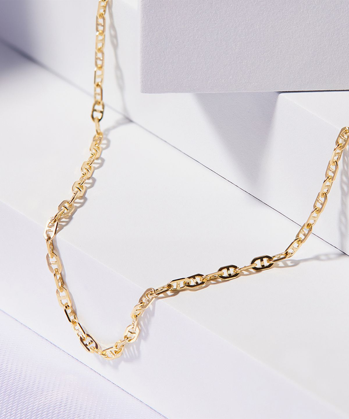 엘렌쥬얼리(HELENE JEWELRY) 14K 18K 각사다리 체인 금 목걸이