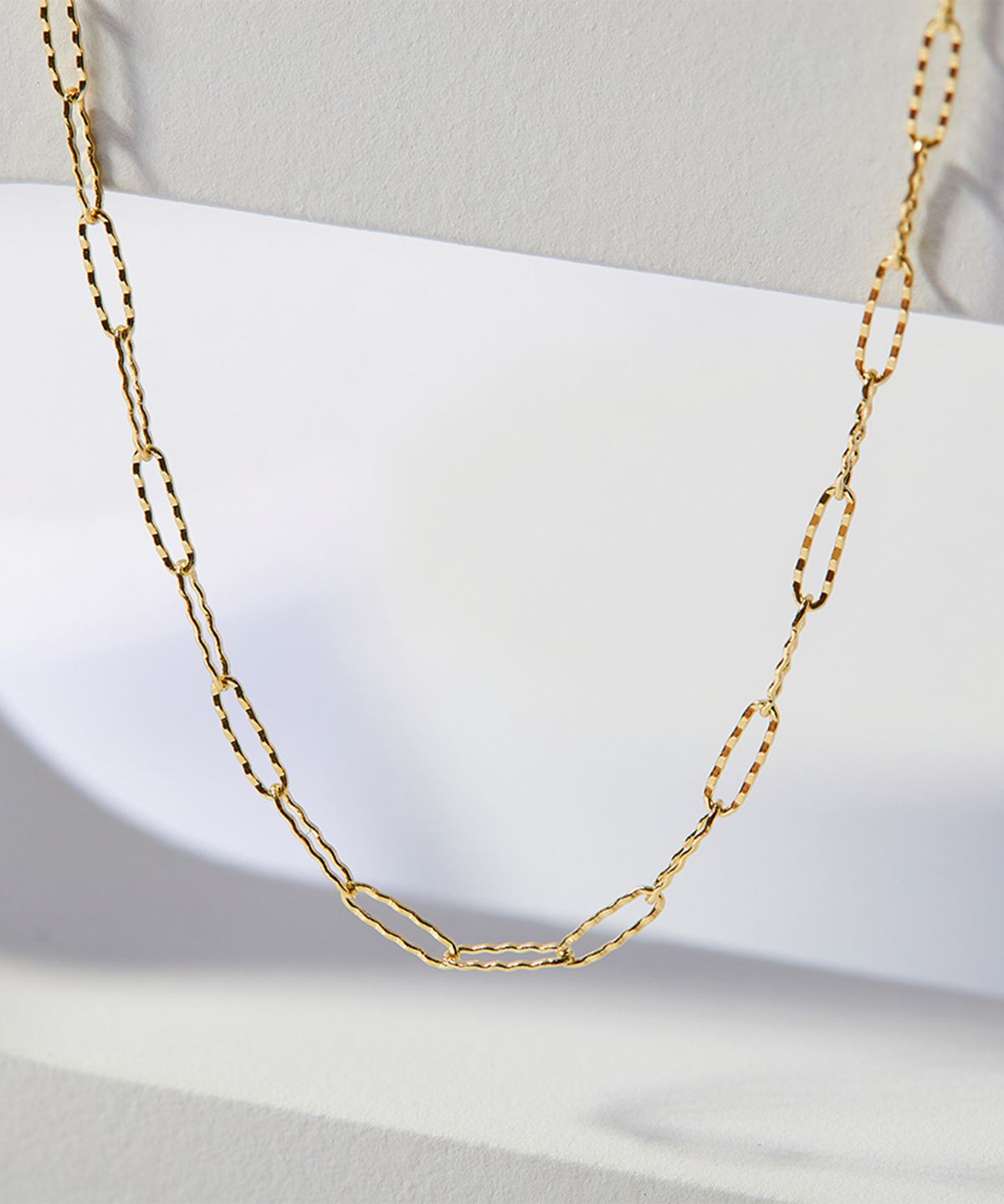 엘렌쥬얼리(HELENE JEWELRY) 14K 18K 니모 사각 체인 금 목걸이
