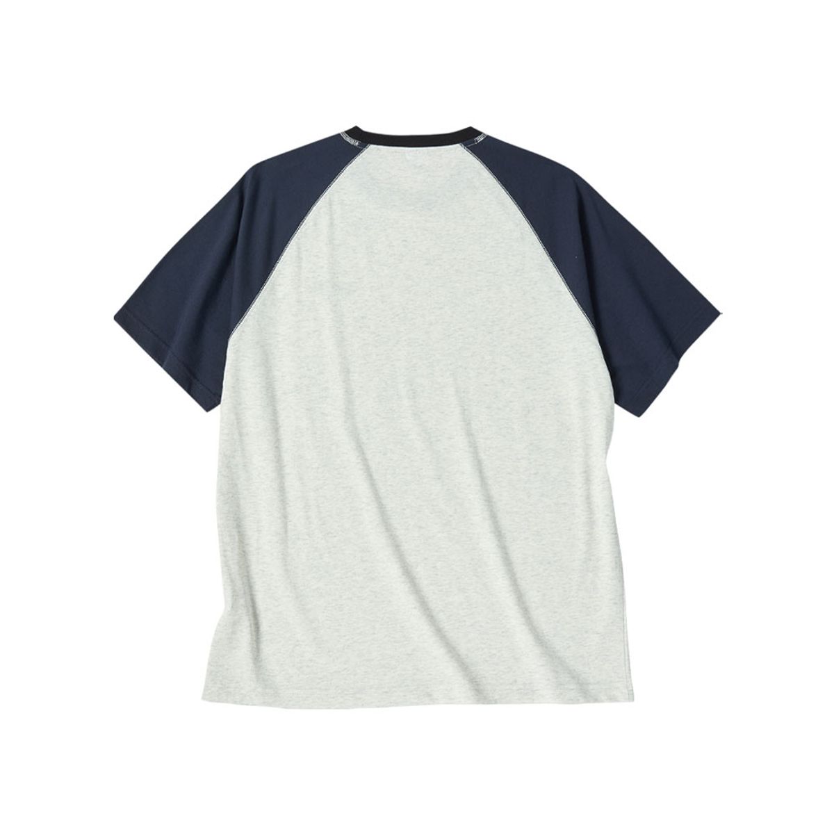 아웃도어 프로덕츠(OUTDOOR PRODUCTS) 컬러 블록 라글란 티셔츠 (멜란지)