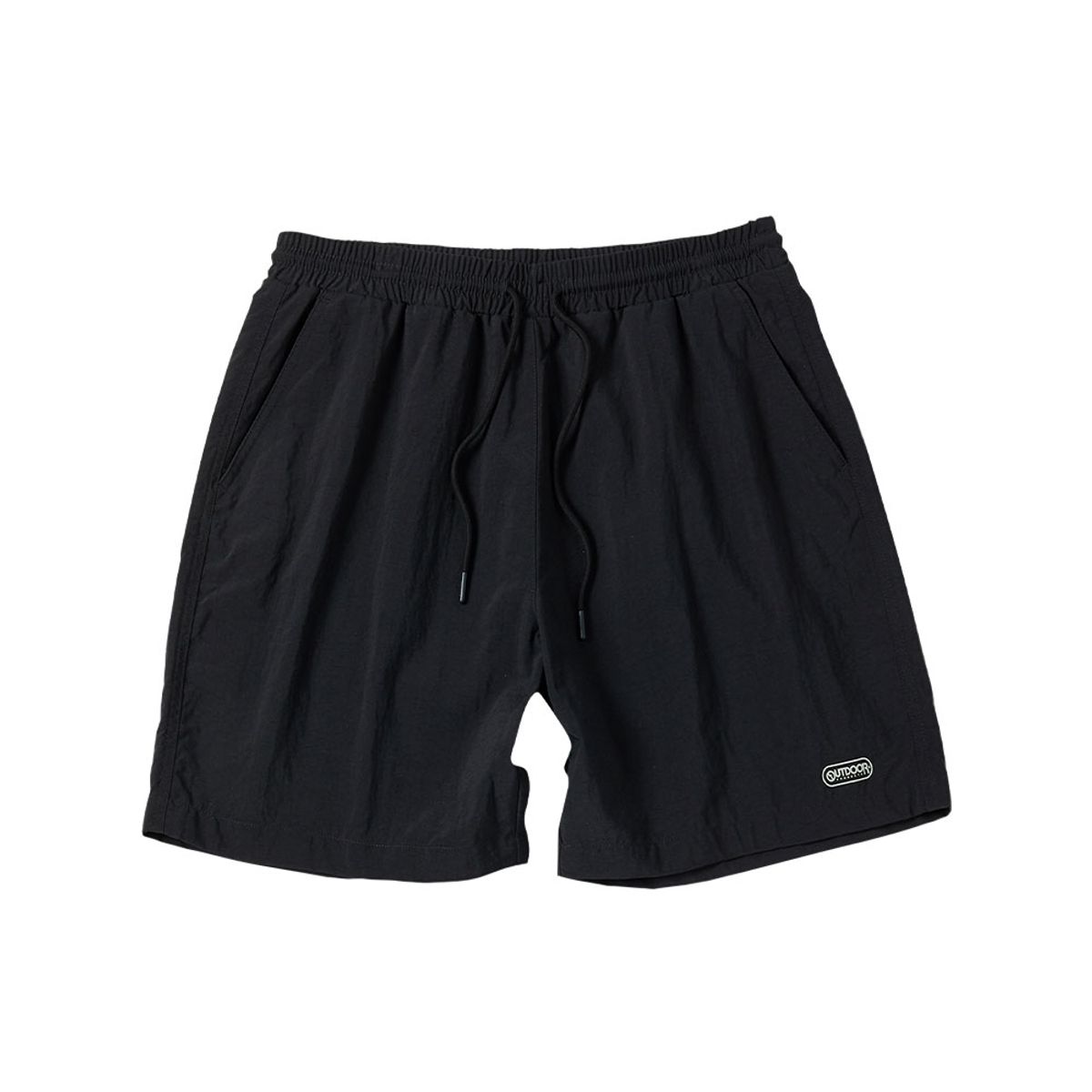 아웃도어 프로덕츠(OUTDOOR PRODUCTS) 멀티로고 나일론 숏츠 (블랙)