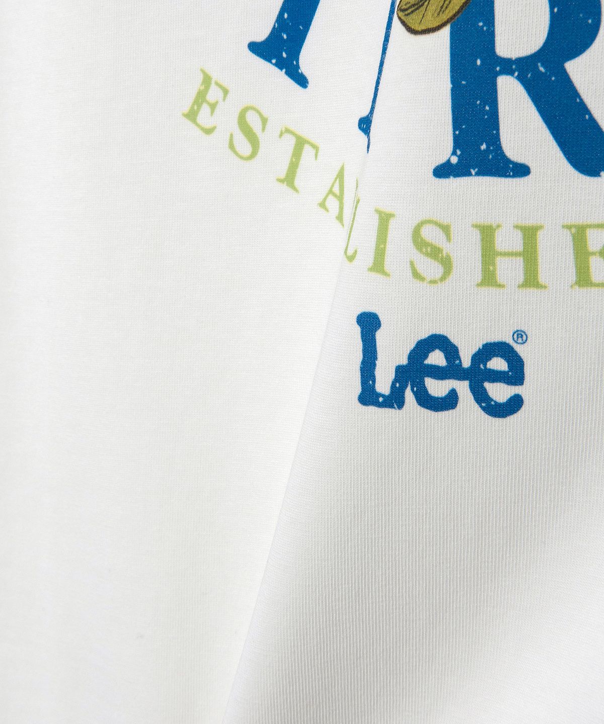 리(LEE) 씨트러스 그래픽 반팔 티셔츠 화이트