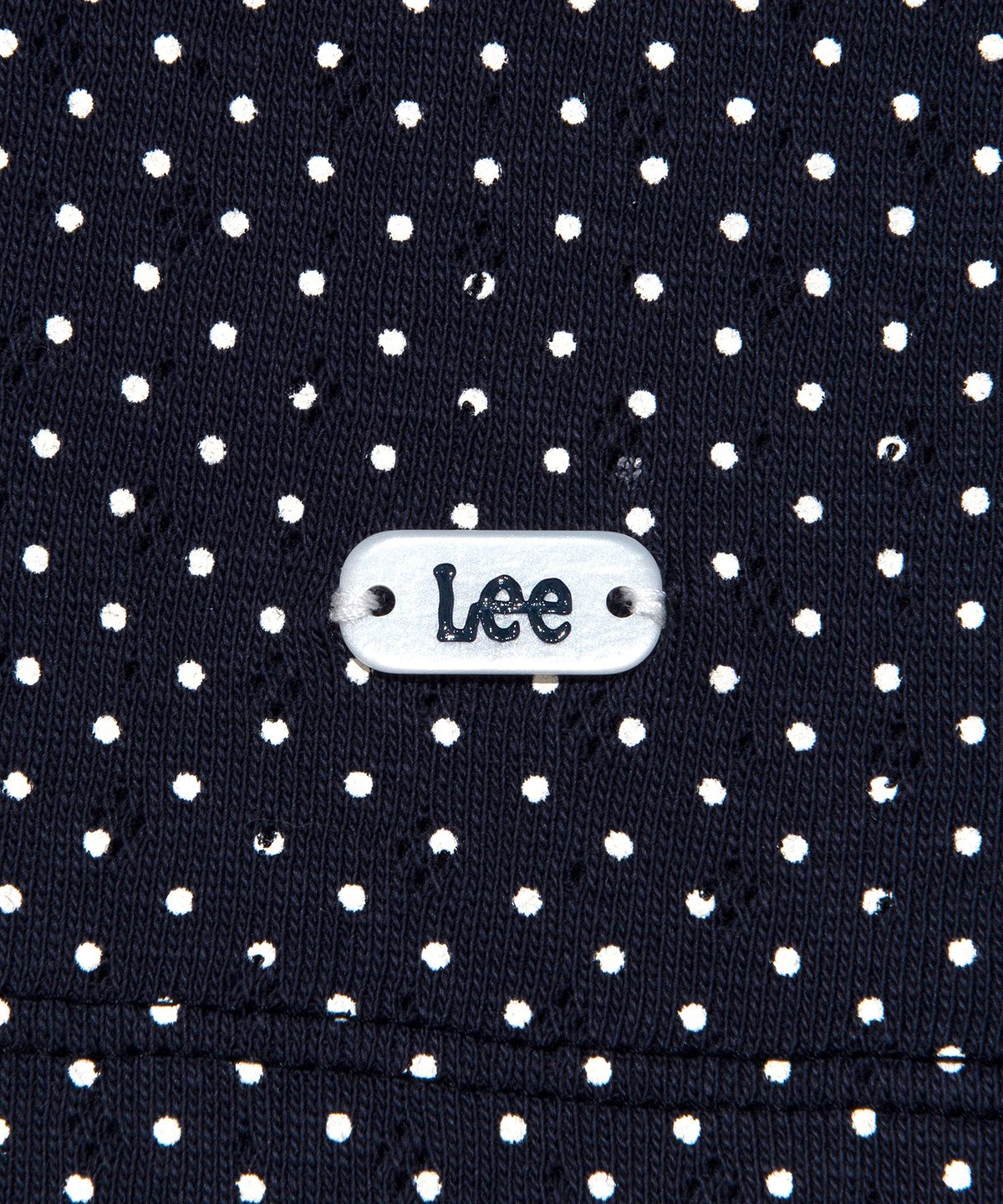 리(LEE) 우먼 패턴 레이스 슬리브리스 네이비