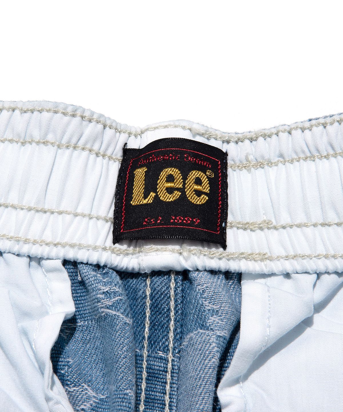 리(LEE) [Every Lee] 데님 이지 쇼츠 체크